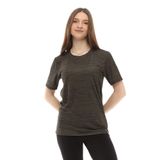 Ghassy Co. Kadın Nem Emici Hızlı Kuruma Atletik Teknik Performans Spor T-shirt HAKİ XL