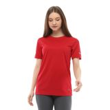 Ghassy Co. Kadın Nem Emici Hızlı Kuruma Atletik Teknik Performans Spor T-shirt KIRMIZI XL