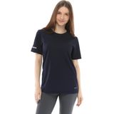 Ghassy Co. Kadın Nem Emici Hızlı Kuruma Atletik Teknik Performans Spor T-shirt LACİVERT M
