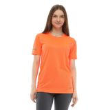 Ghassy Co. Kadın Nem Emici Hızlı Kuruma Atletik Teknik Performans Spor T-shirt TURUNCU L