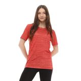 Ghassy Co. Kadın Nem Emici Hızlı Kuruma Atletik Teknik Performans Spor T-shirt TURUNCU XXL