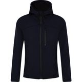 Ghassy Co. Kadın Su Rüzgar Geçirmez Softshell Spor Mont - XL - Lacivert
