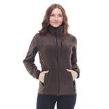 Ghassy Co Kadın Tam Fermuarlı Polar Ceket - KOYU HAKİ S
