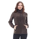 Ghassy Co Kadın Tam Fermuarlı Polar Ceket - KOYU HAKİ XL
