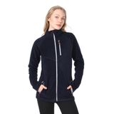 Ghassy Co. KADIN TAM FERMUARLI POLAR CEKET LACİVERT1 XXL
