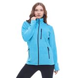 Ghassy Co. KADIN TAM FERMUARLI POLAR CEKET TURKUAZ M
