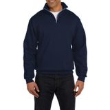 Ghassy Co. Silver Lacivert Dik Yaka Yarım Fermuarlı Erkek Sweatshirt