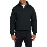 Ghassy Co. Silver Siyah Dik Yaka Yarım Fermuarlı Erkek Sweatshirt