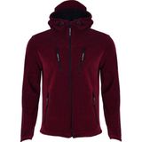 Ghassy Co. Tactical Army Erkek Polar Kapşonlu Ceket - 2XL - Bordo