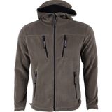 Ghassy Co. Tactical Army Erkek Polar Kapşonlu Ceket - Haki
