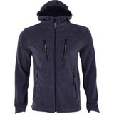 Ghassy Co. Tactical Army Erkek Polar Kapşonlu Ceket - XL - Füme