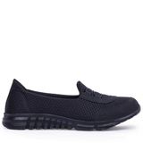 Ghattix 04 Siyah Yumuşak Tabanlı Kadın Günlük Sneaker Ayakkabı