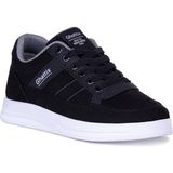 Ghattix Erkek Yazlık Günlük Keten Sneaker Ayakkabı - Siyah - Siyah