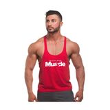Ghedto Monster Muscle Gym Fitness Tank Top Sporcu Atleti [kırmızı]