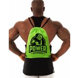 Ghedto Wear Power Fitness Gym Sack Bag Torba Büzgülü Çanta (Yeşil)