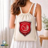Ghostbastır Design Al Duhail S.c Büzgülü Keten Çanta C009 - Bej