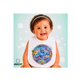 Ghostbastır Design Alaaddin Keten Bebek Mama Önlüğü – Yumuşak, Emici, Yıkanabilir, Özel Tasarım P001