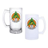 Ghostbastır Design Alanyaspor Bira Bardağı 500 cc Cam Buzlu veya Buzsuz Seçenekleriyle 0240
