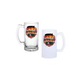 Ghostbastır Design Almanya Dünya Kupası Kulplu Bira Bardağı Buzlu Veya Şeffaf Seçenekli 006