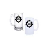 Ghostbastır Design Altayspor Kulplu Bira Bardağı Buzlu Veya Şeffaf Seçenekli 010