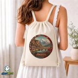 Ghostbastır Design Amasya Büzgülü Keten Çanta C015 - Bej