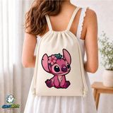Ghostbastır Design Angel Büzgülü Keten Çanta C017 - Bej