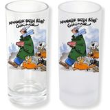 Ghostbastır Design Arkadaşlık Buzlu / Buzsuz Seçenekli Rakı Bardağı – 1 Adet Şık Sunum Bardağı 061 - 200 ml