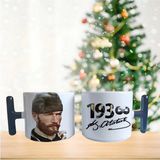 Ghostbastır Design Atatürk Kupa Bardak | Tek Adet 037 - Renkli - 250 ml