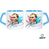 Ghostbastır Design Atatürk Kupa Bardak | Tek Adet 0626 - Renkli - 250 ml