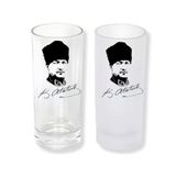 Ghostbastır Design Atatürk Rakı Bardağı Cam 200 cc Buzlu ya da Buzsuz Seçenekleriyle 0382