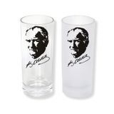 Ghostbastır Design Atatürk Rakı Bardağı Cam 200 cc Buzlu ya da Buzsuz Seçenekleriyle 0670