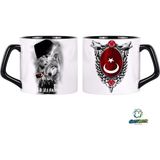 Ghostbastır Design Atatürk ve Bozkurt Kupa Bardak | Tek Adet 0627 - 1 Adet - 250 ml