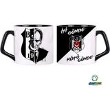 Ghostbastır Design Beşiktaş Atatürk Kupa Bardak | Tek Adet 0666 - 1 Adet - 250 ml