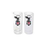 Ghostbastır Design Beşiktaş Buzlu / Buzsuz Seçenekli Rakı Bardağı – 1 Adet Şık Sunum Bardağı 0155