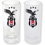 Ghostbastır Design Beşiktaş Buzlu / Buzsuz Seçenekli Rakı Bardağı – 1 Adet Şık Sunum Bardağı 069 - 200 ml