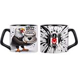 Ghostbastır Design Beşiktaş Doğum Günü Kupa Bardak | Tek Adet 0252 - Renkli - 250 ml