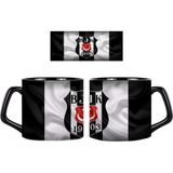 Ghostbastır Design Beşiktaş Kupa Bardak | Tek Adet 0242 - Renkli - 250 ml