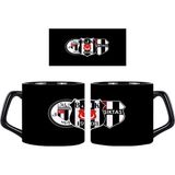 Ghostbastır Design Beşiktaş Kupa Bardak | Tek Adet 0244 - Renkli - 250 ml