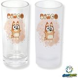 Ghostbastır Design Bluey Buzlu / Buzsuz Seçenekli Rakı Bardağı – 1 Adet Şık Sunum Bardağı 0271 - Şeffaf - 200 ml