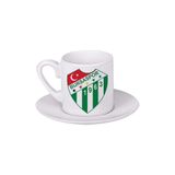 GHOSTBASTIR DESİGN Bursaspor Porselen Türk Kahvesi Fincanı