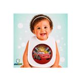 Ghostbastır Design Cars Mcqueen Keten Bebek Mama Önlüğü – Yumuşak, Emici, Yıkanabilir, Özel Tasarım P037