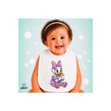 Ghostbastır Design Daisy Duck Keten Bebek Mama Önlüğü – Yumuşak, Emici, Yıkanabilir, Özel Tasarım P042