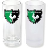 Ghostbastır Design Denizlispor Buzlu / Buzsuz Seçenekli Rakı Bardağı – 1 Adet Şık Sunum Bardağı 0109 - 200 ml
