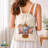 Ghostbastır Design Dumbo Büzgülü Keten Çanta C081 - Bej