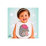 Ghostbastır Design Dumbo Keten Bebek Mama Önlüğü – Yumuşak, Emici, Yıkanabilir, Özel Tasarım P048