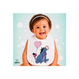 Ghostbastır Design Eeyore Keten Bebek Mama Önlüğü – Yumuşak, Emici, Yıkanabilir, Özel Tasarım P051
