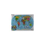 Ghostbastır Design Eğitici Dünya Haritası 99 Parça Ayaklı Puzzle – Dekoratif Çocuk Yapbozu 056