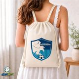 Ghostbastır Design Erzurumspor Büzgülü Keten Çanta C093 - Bej
