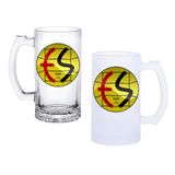 Ghostbastır Design Eskişehirspor Bira Bardağı 500 cc Cam Buzlu veya Buzsuz Seçenekleriyle 078