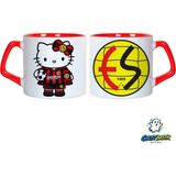 Ghostbastır Design Eskişehirspor Hello Kitty Kupa Bardak | Tek Adet 0989 - Renkli - 250 ml